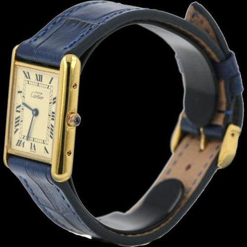 Montre Cartier Montre Tank Vermeil 58 Facettes MT42215