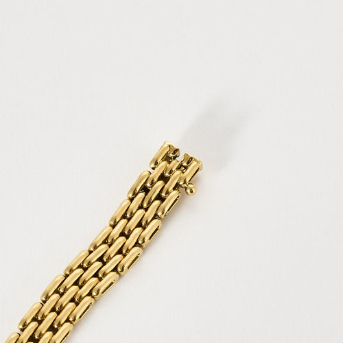 Bracelet Bracelet à maille grain de riz en or jaune 58 Facettes BEA3562