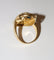 Bague 52.5 Bague ovale or jaune, saphirs et diamants 58 Facettes 587