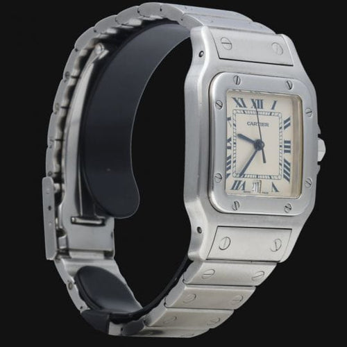 Montre Cartier Montre Santos De Cartier Galbee 58 Facettes MT41461