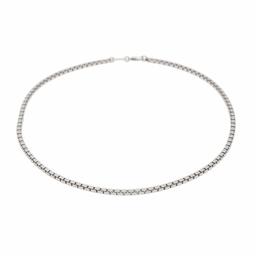 Collier Chopard Collier Chaîne  Or blanc 58 Facettes 4087241CN