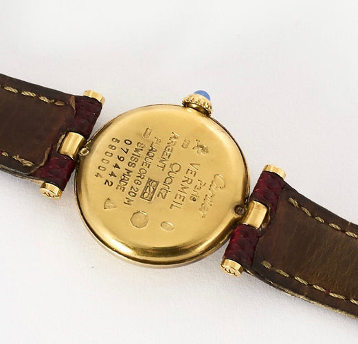 Montre CARTIER - Montre Must de Cartier – Vendôme (petit modèle) 58 Facettes LV116