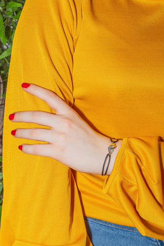 Bracelet Dinh Van Bracelet Cordon Menottes Or blanc 58 Facettes 4006774CN