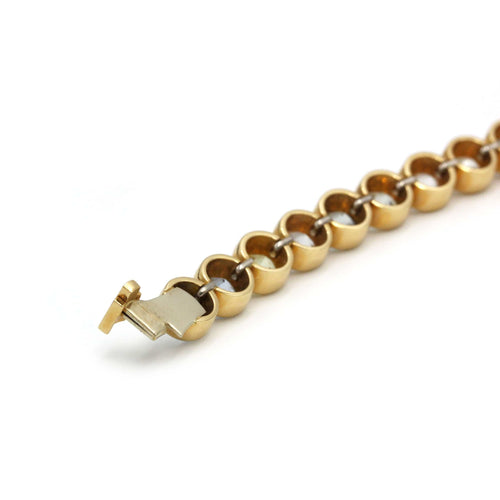 Bracelet Bracelet Rivière Or & Saphirs - C.BUCHERER 58 Facettes 250351R