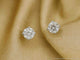 Boucles d'oreilles Boucles d'oreilles en or blanc serties de diamants 58 Facettes 2266