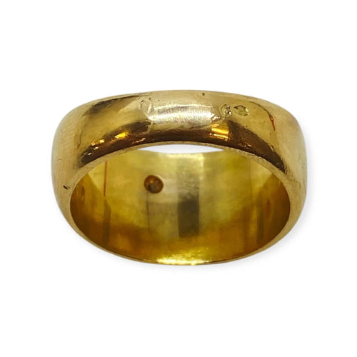 Bague 62 Chevalière en or jaune, or blanc et diamants 58 Facettes 330079748