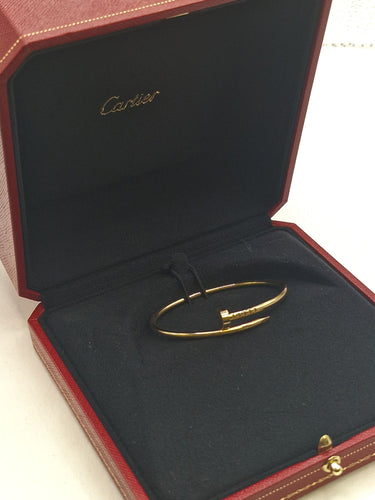Bracelet CARTIER - Bracelet Juste Un Clou yellow gold 58 Facettes