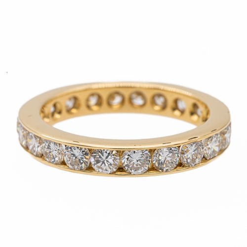 Bague 53.5 Bague Alliance Or jaune Diamant 58 Facettes 2557601CN