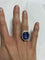 Bague 54 Très belle bague ornée d'un imposant Saphir de CEYLAN NON CHAUFFE 58 Facettes 214520