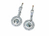 Boucles d'oreilles Boucles d’oreilles Art Déco platine et diamants 1.2 ct 58 Facettes 240 546