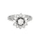 Bague 51.5 Bague Marguerite or blanc et diamants 58 Facettes 250001