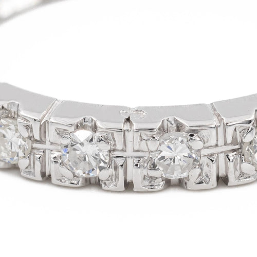 Prsten Snubní prsten Bílé zlato Diamant 