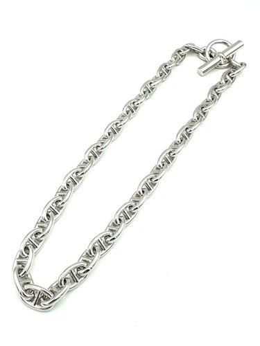 Collier HERMES. Collection "Chaine d'ancre", collier PM vintage 58 Facettes