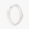 Bague 58 MAUBOUSSIN -  bague bandeau en or blanc 58 Facettes
