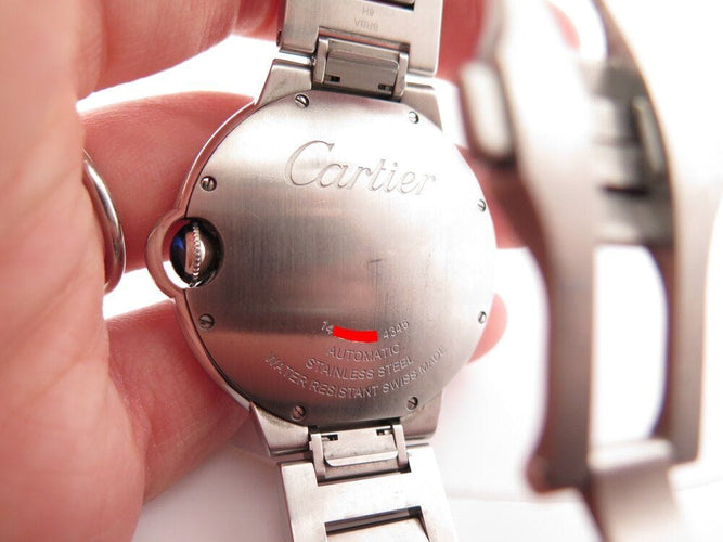 Montre montre CARTIER ballon bleu 4345 40 mm crwsb0040 fullset auto 58 Facettes 266250