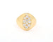 Bague Bague en or jaune pour petit doigt avec diamants de 0,50 ct 58 Facettes 12472