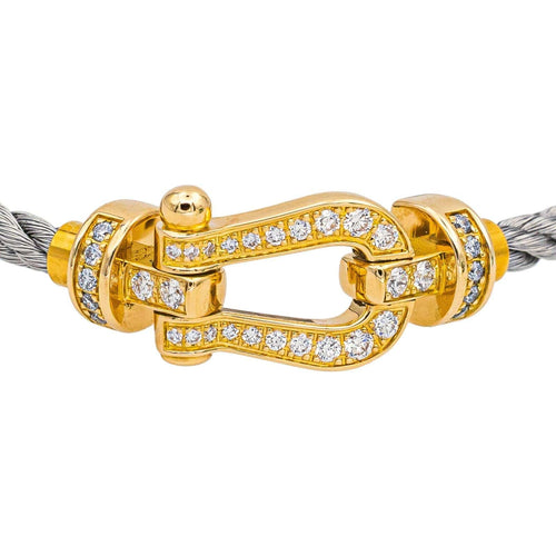 Bracelet Fred Bracelet Force 10 Or jaune Diamant 58 Facettes 4848272RV