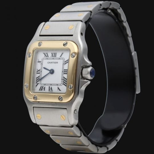 Montre Cartier Montre Santos Galbee 58 Facettes MT42890