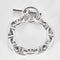Bracelet HERMES - Bracelet "Chaîne d'Ancre" Grand Modèle en argent 58 Facettes B250495