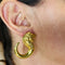 Boucles d'oreilles Boucles d'Oreille Or Tête de Lion 58 Facettes 20400000222