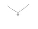 Pendentif Pendentif en or blanc avec diamants en forme de cœur 58 Facettes 2082