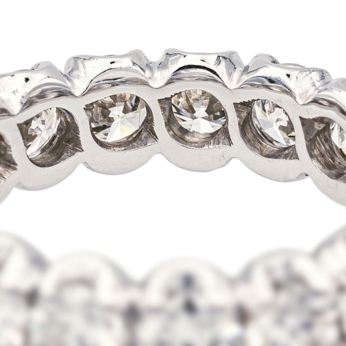 Bague 50 Bague Alliance américaine Or blanc Diamant 58 Facettes 3904856CN