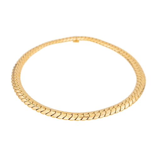 Gay Frères Colar Elo Anglaise Ouro amarelo 