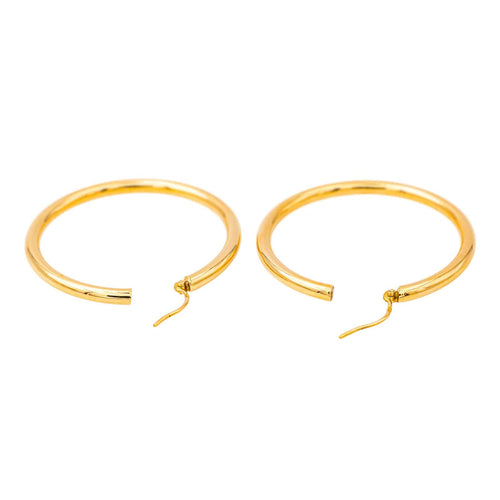 Boucles d'oreilles Boucles d'oreilles Créoles Or jaune 58 Facettes 4311415CN