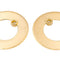 Boucles d'oreilles Dinh Van Boucles d'oreilles Target Or jaune Diamant 58 Facettes 4284535RV
