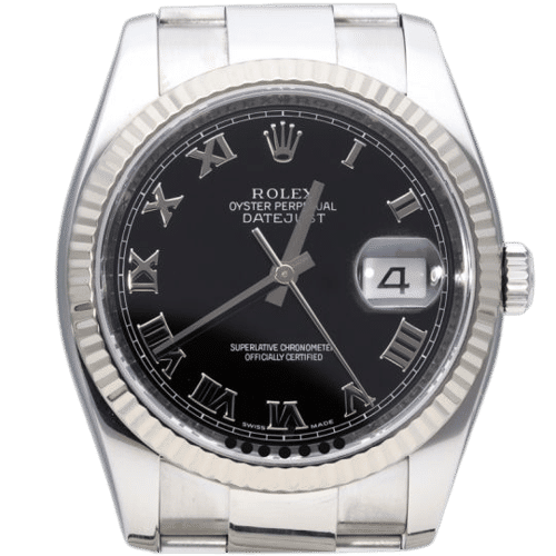 Montre Rolex Montre Date Just 36 58 Facettes MT43243