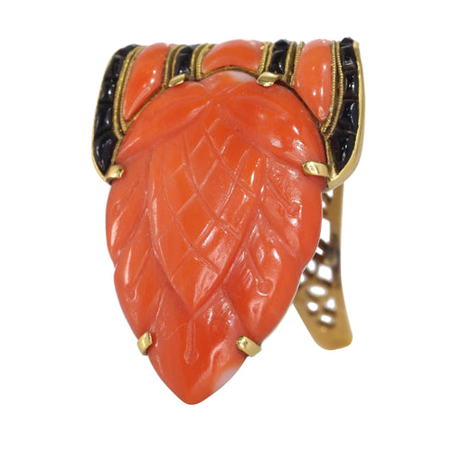 Broche L'élégance redéfinie : une broche Art déco belge inspirée du japonisme 58 Facettes 10015-4334