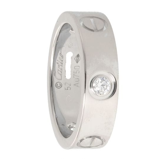 Bague 52 Cartier Bague Cartier Love Diamants 58 Facettes 4178