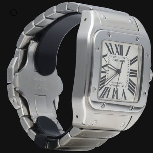 Montre Cartier Montre Santos 100 Xl 58 Facettes MT45163