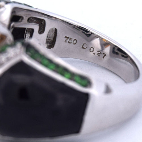 Bague 55 bague en or blanc 58 Facettes