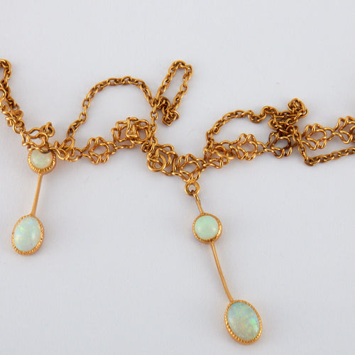 Collier Collier Draperie Opales 58 Facettes