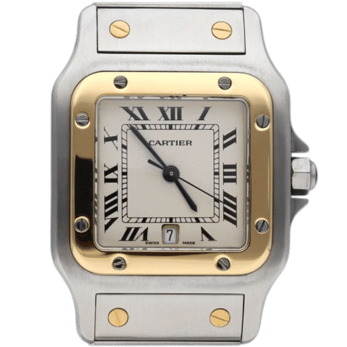 Uhr Cartier Uhr Santos De Cartier Galbee 58 Facettes MT45158
