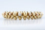 Bracelet Bracelet boules en trois ors 18k or jaune, blanc et rose 58 Facettes BRBLECC1325-107