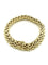 Bracelet CHAUMET. Bracelet vintage or jaune 18K 58 Facettes