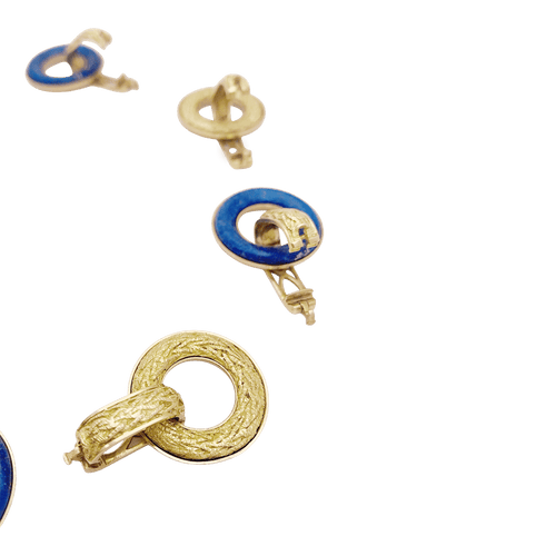 Bracelet Bracelet or jaune, lapis lazuli. 58 Facettes 34480