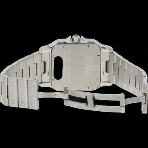 Montre Cartier Montre Santos Galbée Xl 58 Facettes MT43947