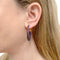 Boucles d'oreilles Boucles d'oreilles Pomellato, "Tango", or rose, saphirs roses. 58 Facettes 35230