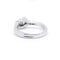 Bague 49 Bague - or blanc diamants 58 Facettes 200049R