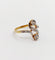 Bague 53 Bague toi et moi antique en or 18k et diamants taille roses 58 Facettes A06396