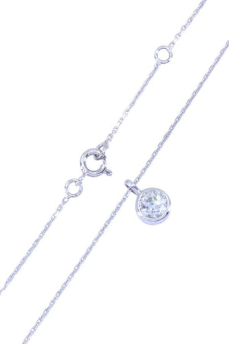 Collier Collier diamant solitaire 0.80 carat 58 Facettes 093391