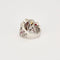 Bague 53.5 Bague or blanc TUTTI FRUTTI 58 Facettes LP1051/12