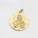 Pendentif médaille scapulaire en or jaune 58 Facettes E363430B