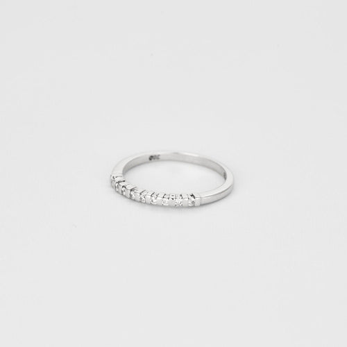 Bague Alliance américaine demi-tour 58 Facettes LP1034/13