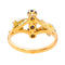 Bague 52 Bague  Or jaune Saphir, Diamant 58 Facettes 3860534RV