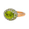 Bague 56 Pomellato Bague Tabou Or rose, Argent Peridot 58 Facettes 4909527CN