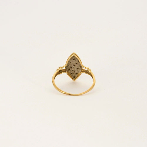 Bague Bague marquise or jaune et blanc diamants 58 Facettes LP929/BET